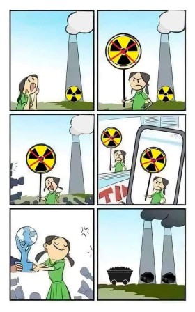 Les incohérences écolos : pas de nucléaire, donc du charbon !